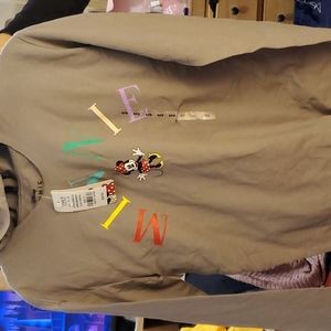 Long sleeve with hood Disney tshirt